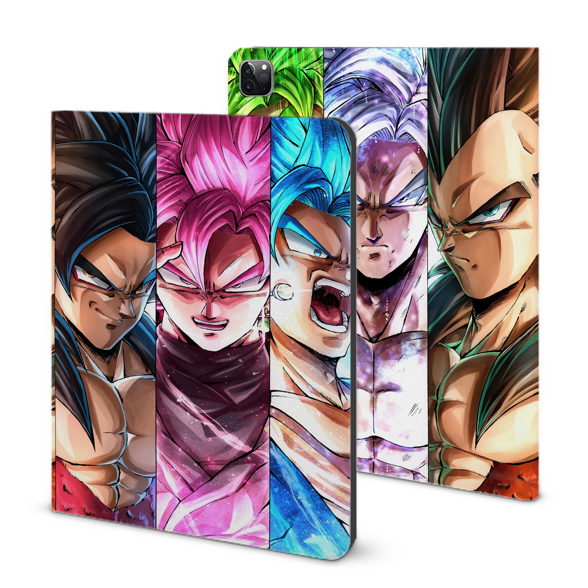 （画像用） ドラゴンボール DRAGON BALL IPad ケース ブック型 PUレザー TPU 耐衝撃 軽量 薄型 ペン収納なし 全面保護 IPad 各モデル対応